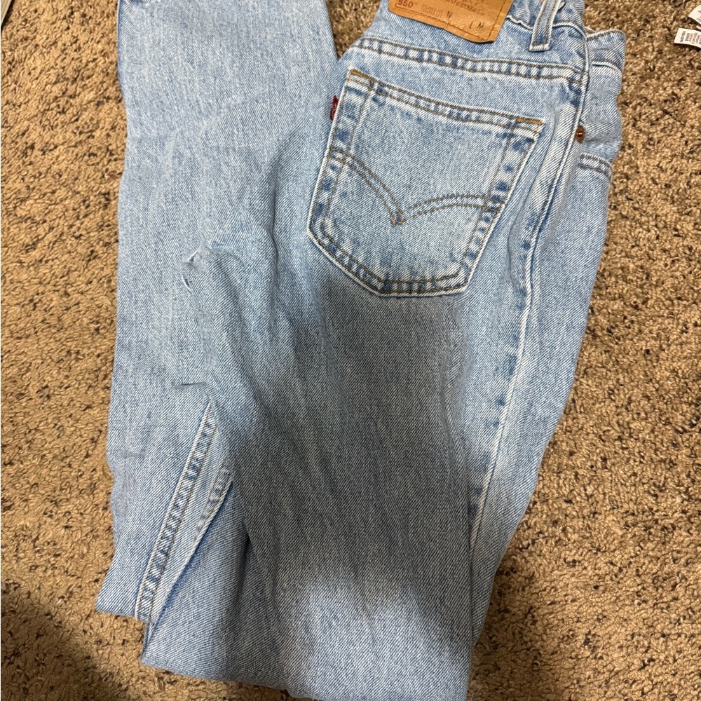 Levi's Sky Blue Denim Jeans